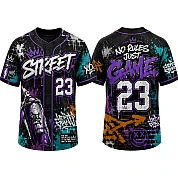 Party Jersey Mesh: Graffiti