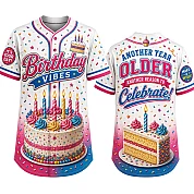  Party Jersey Mesh: Happy Birthday1
