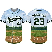  Party Jersey Mesh: Honkbalveld
