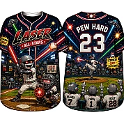  Party Jersey Mesh: Laser