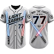  Party Jersey Mesh: Light Sabre