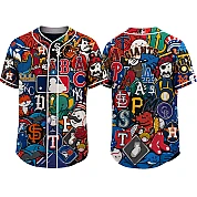  Party Jersey Mesh: MLB Logo3