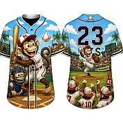  Party Jersey Mesh: Monkeys2