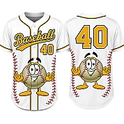  Party Jersey Mesh: Mr Baseball
