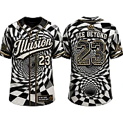  Party Jersey Mesh: Optical Illusion
