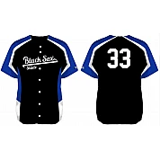 Stade Black Sox Jersey, Flatback Mesh