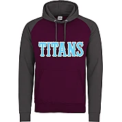 Sudadera con capucha en contraste Titans FR