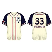 Trondheim Baseballklubb Jersey, crème: Mesh