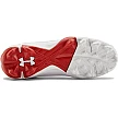 Underarmour Leadoff Mid 3023448-600: Wit/Rood
