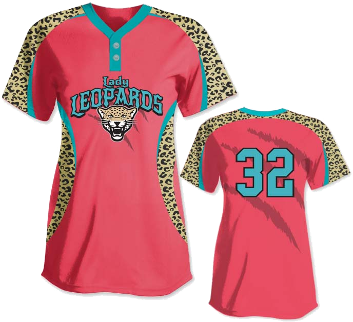 Chameleon Leopard FP Jersey SS 2-Button
