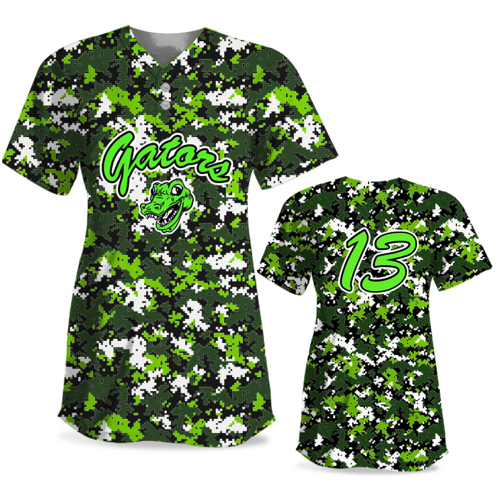 CamoRama Digital FP Jersey SS 2-Button