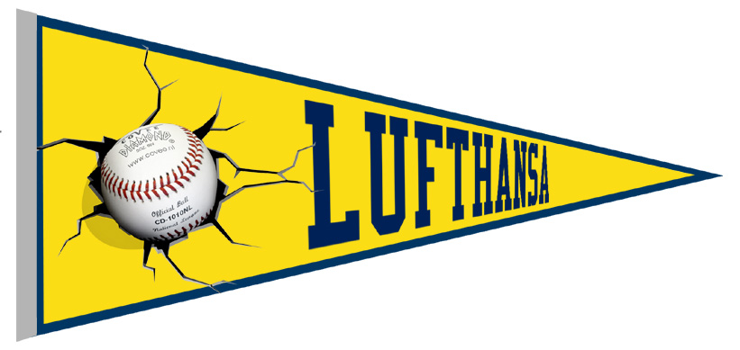 Frankfurt Lufthansa Pennant