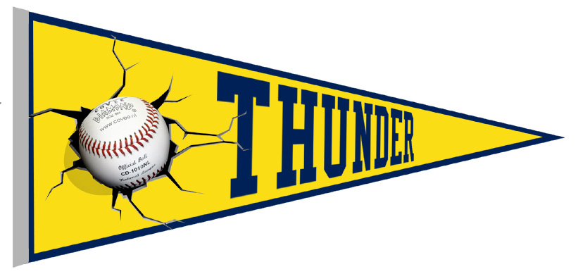 Banderin Manchester Thunder