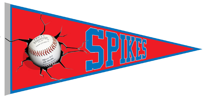 Spikes Pennant