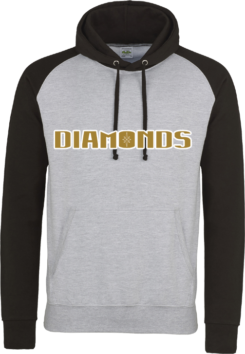 Felpa con cappuccio a contrasto Schwerin Diamonds