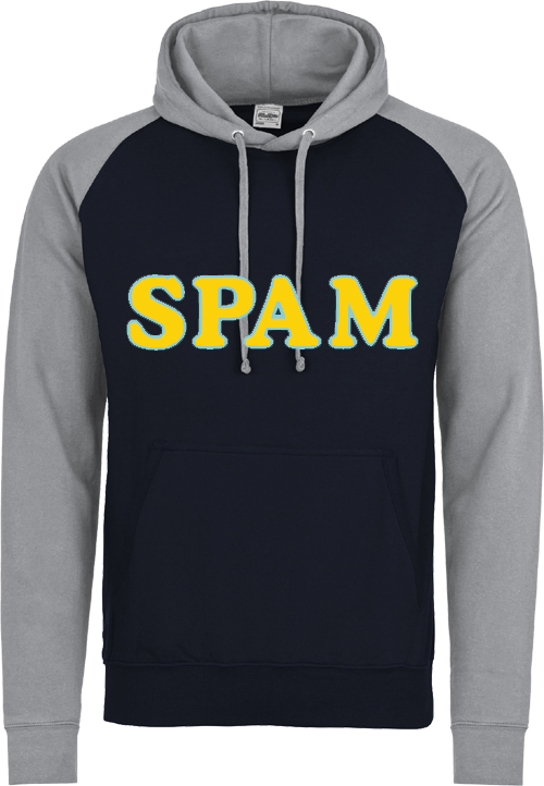 Sudadera con capucha en contraste UEA