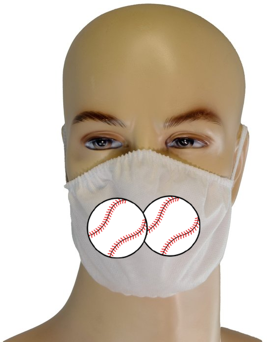 Maschera facciale: 2 palline