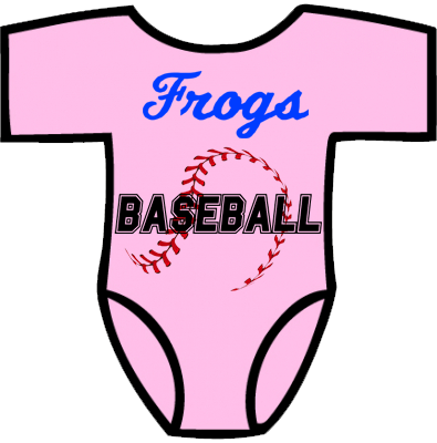 Club Baby Romper: Honkbalnaden