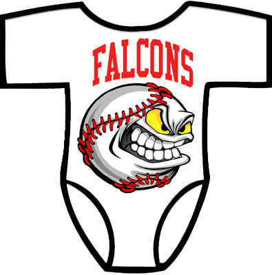 Club Baby Romper: Angry Baseball