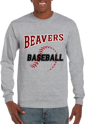 Camiseta Club, manga larga: Baseball seams