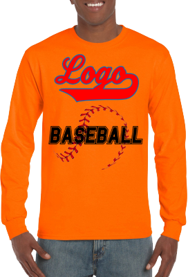 Camiseta Club, manga larga: Baseball seams