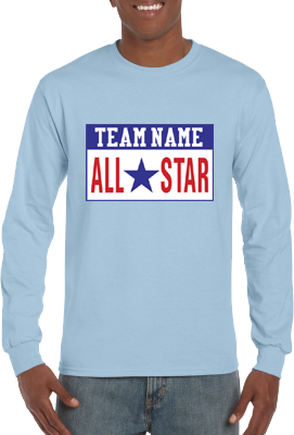 Camiseta Club, manga larga: All-Star