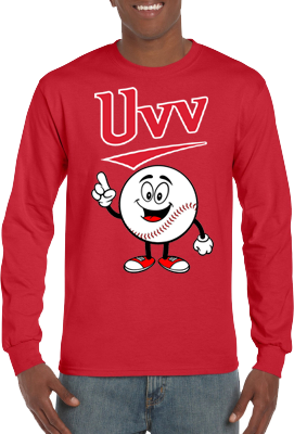 Camiseta Club, manga larga:  Happy Baseball