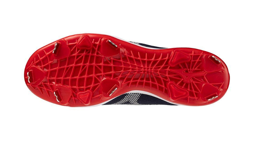 Mizuno Dominant 4 Laag Marine/Rood/Wit