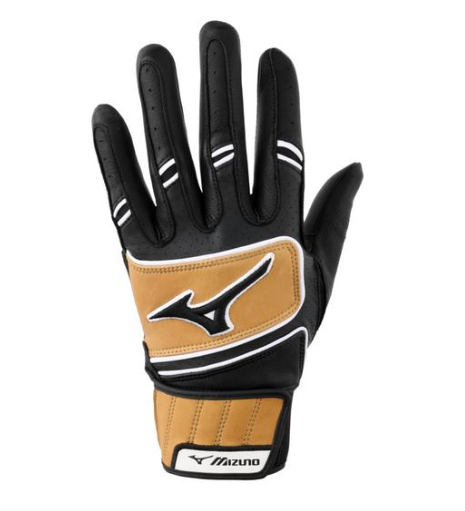 Guanti da battuta Mizuno Pro Select Nero/Marrone