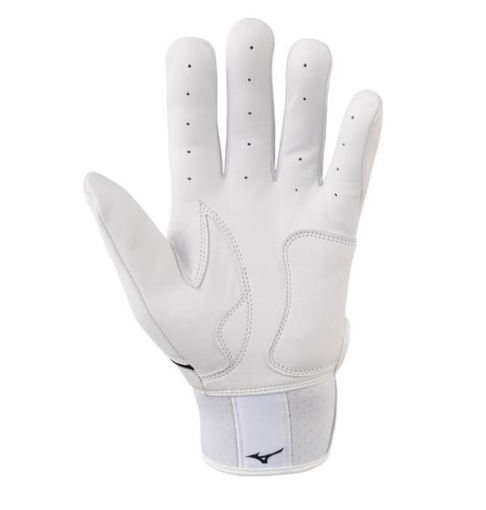 Mizuno Pro Select batting gloves White