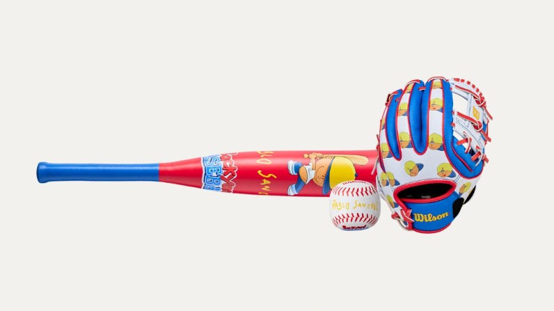 2026 Backyard Baseball A200® EZ Catch™ 10” Glove, Ball & Bat Kit