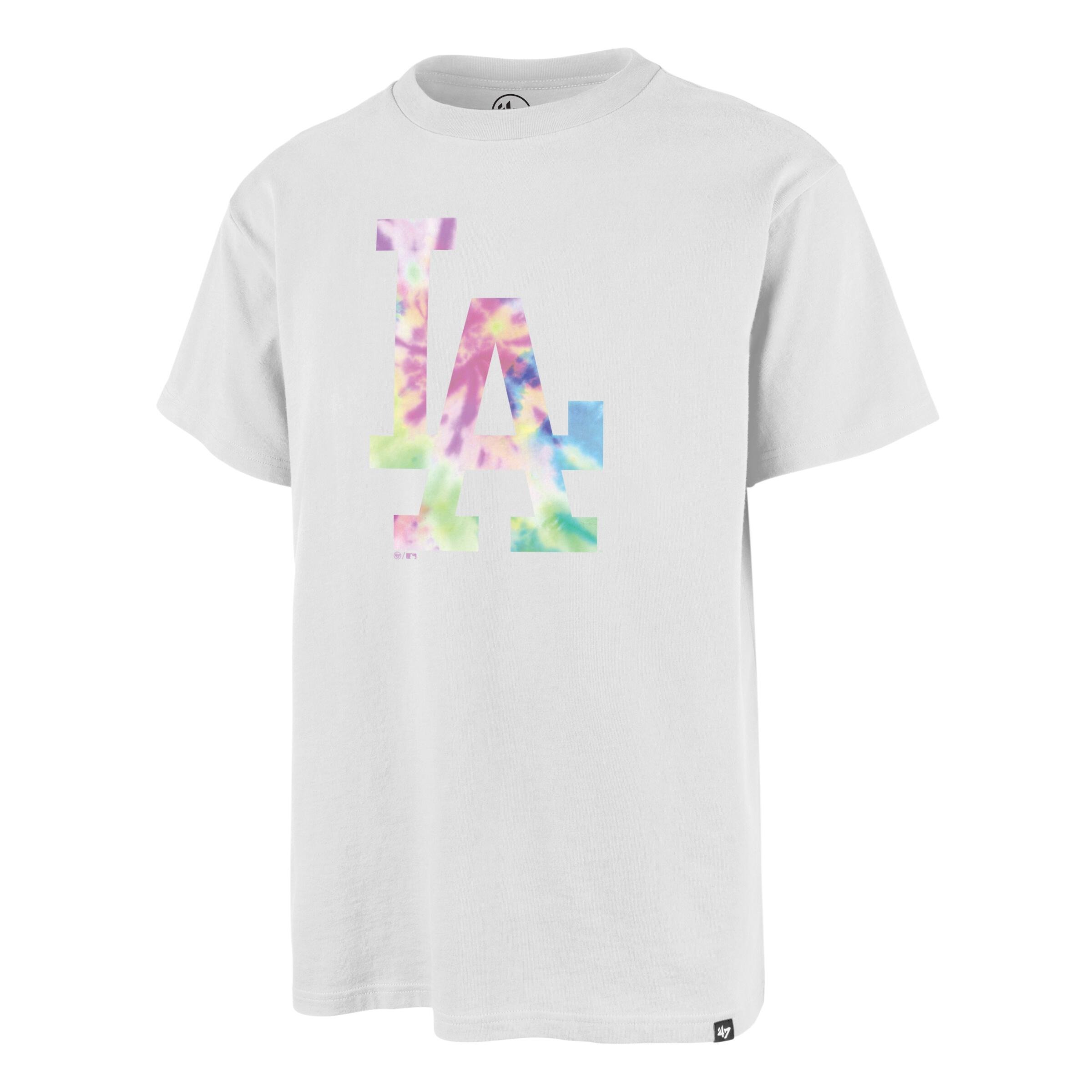 '47 Brand Dodgers Tie Dye Print Tee