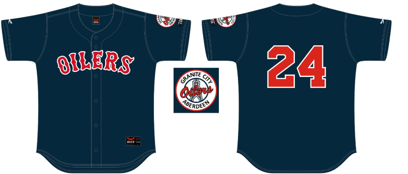 Aberdeen Oilers Shirt: Flatback Mesh
