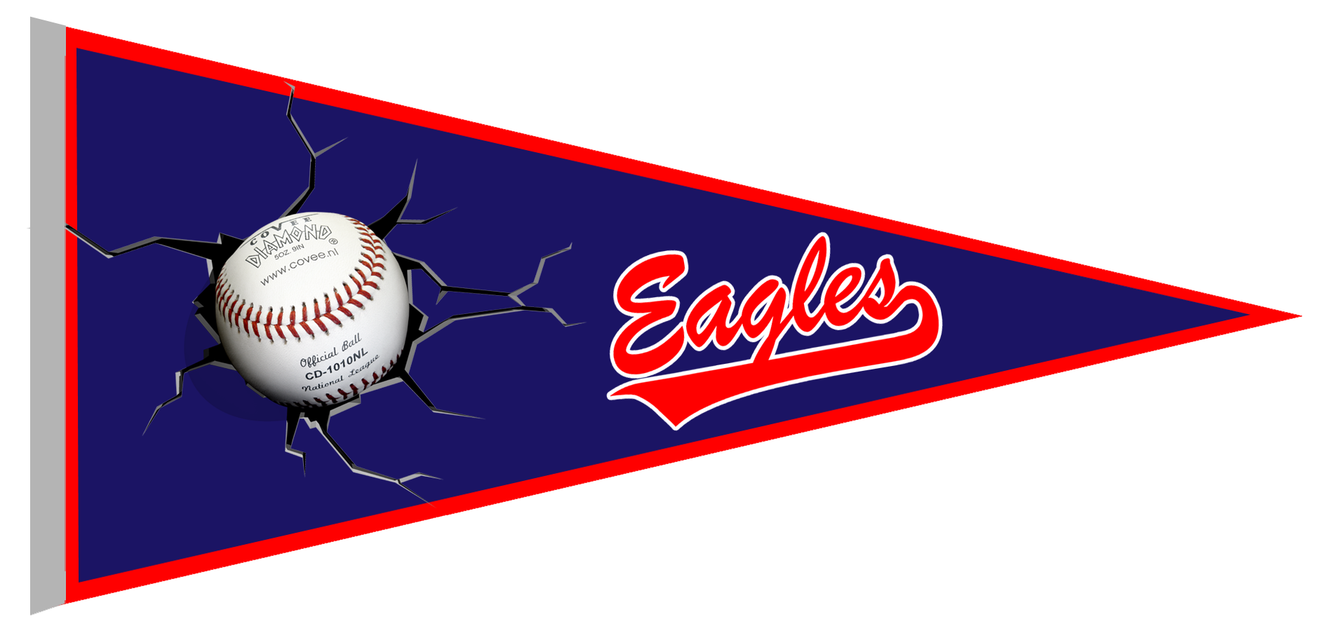 Banderin Antwerp Eagles