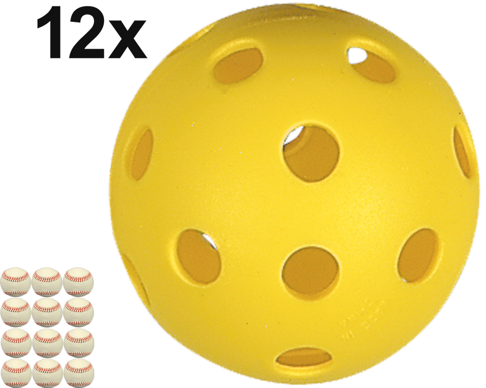 Covee/Diamond CD-PPB-9: Plastic Gatenbal Honkbal (12)