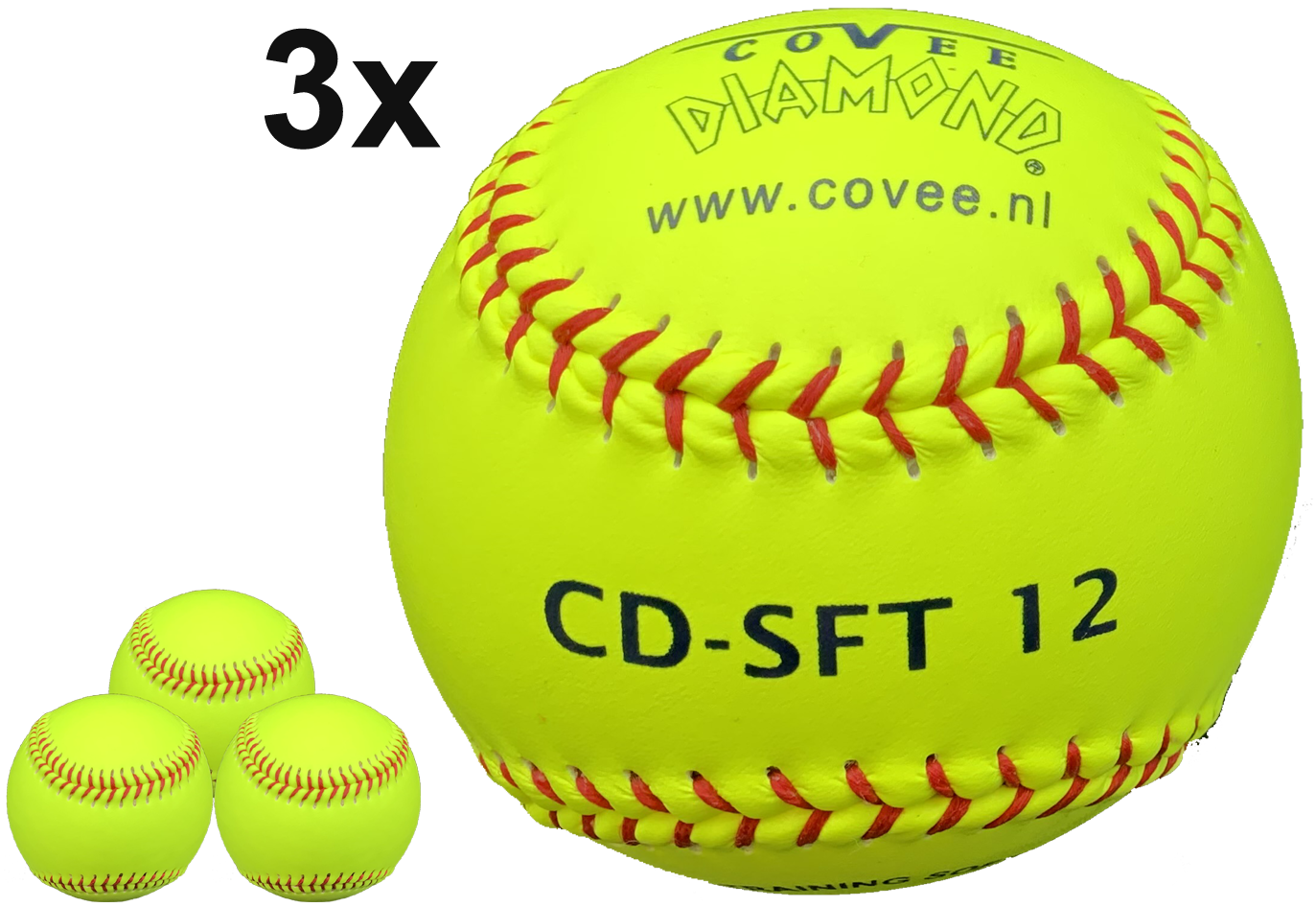 Covee/Diamond SFT-12 Safety 12" (3-Pack)