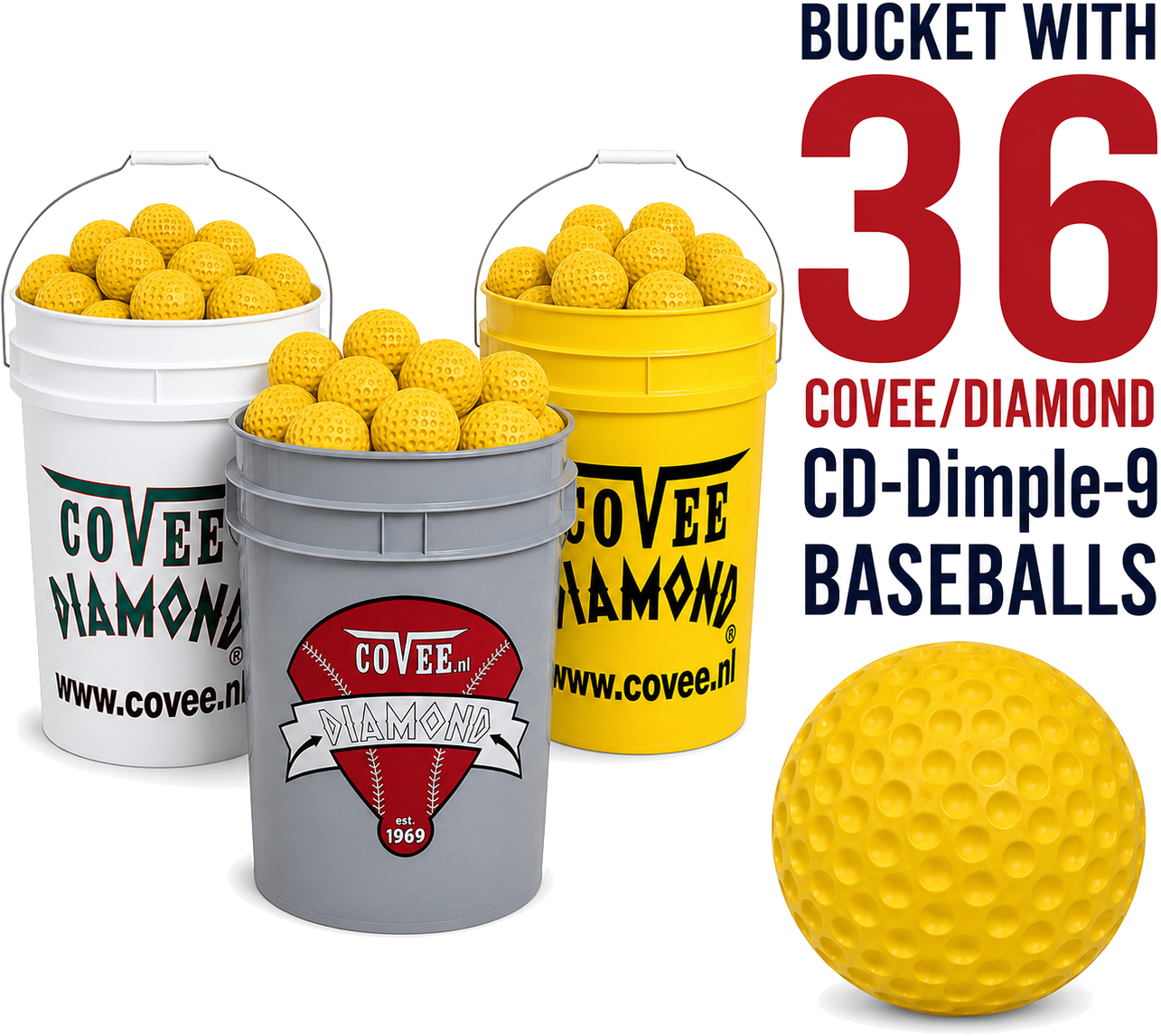 Covee/Diamond CD-Dimple-9 (Bucket/36)