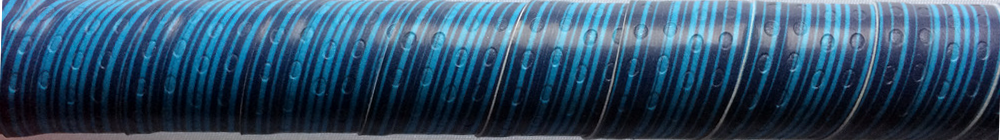 Pipistrello Candy Grip 1,2 mm: Twister blu