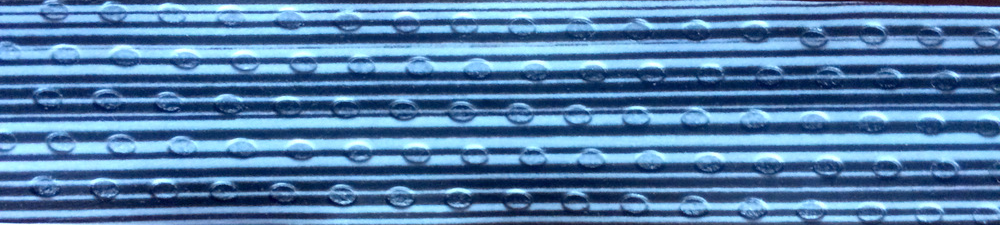 Pipistrello Candy Grip 1,2 mm: Twister blu