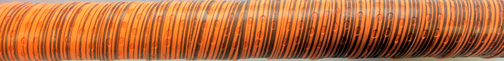 Bat Candy Grip 1,2mm: Orange Twister