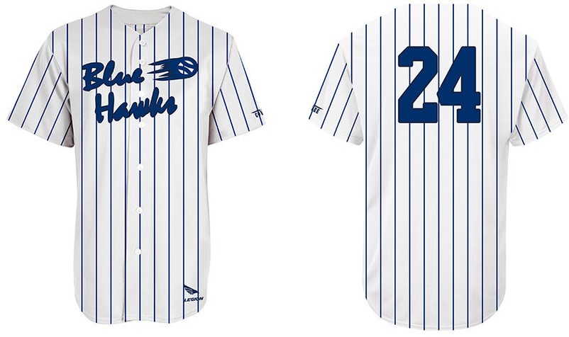 Blue Hawks Jersey Baseball