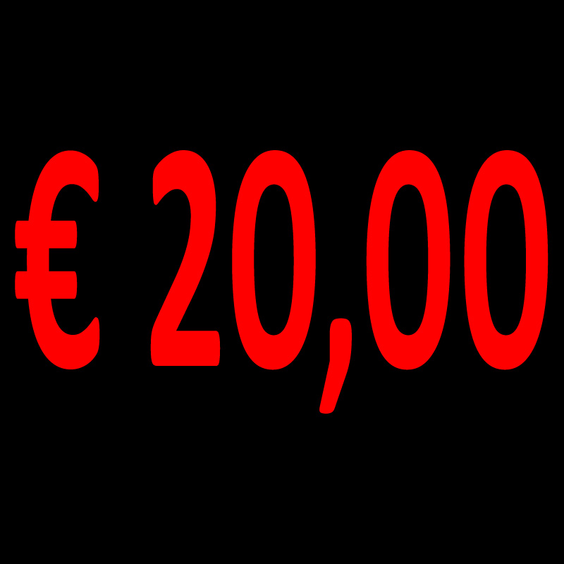 € 20,00 Spending Voucher Points System (400 points)