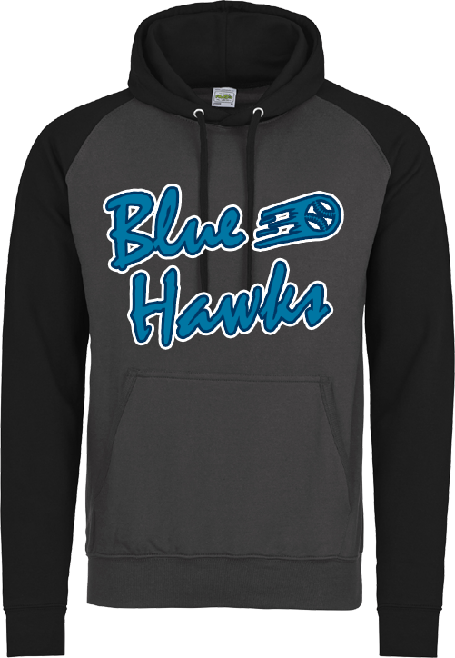 Blue Hawks Contrast Hoodie