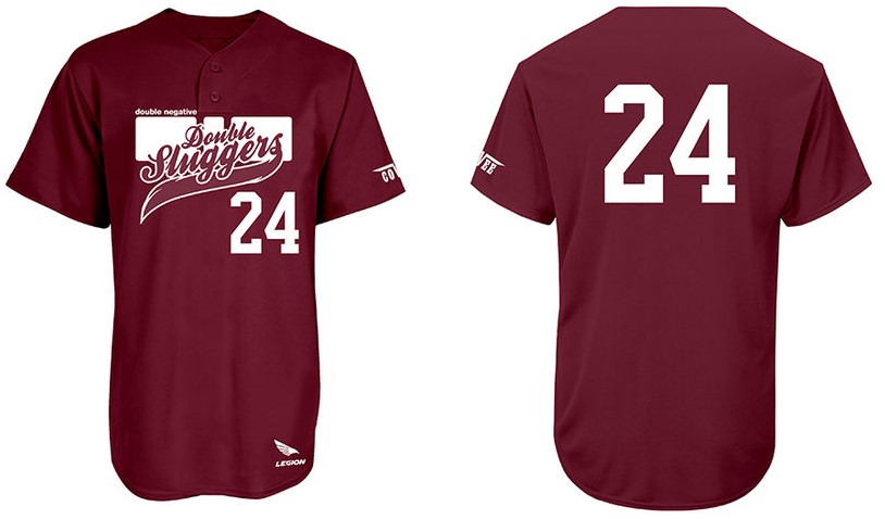 Double Sluggers Shirt, 2 Knoopjes