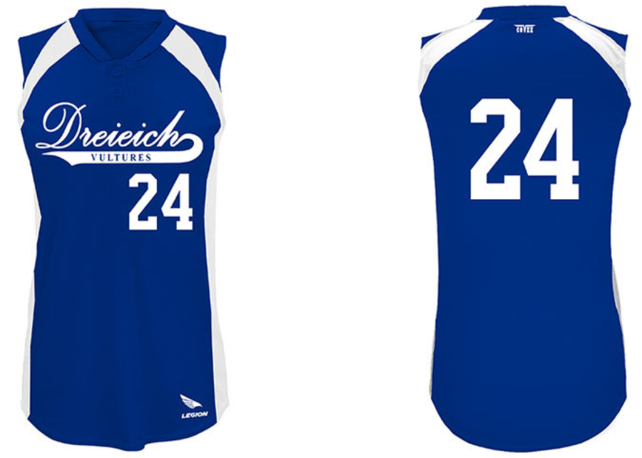 Dreieich Vultures Jersey, Softball: Flatback Mesh