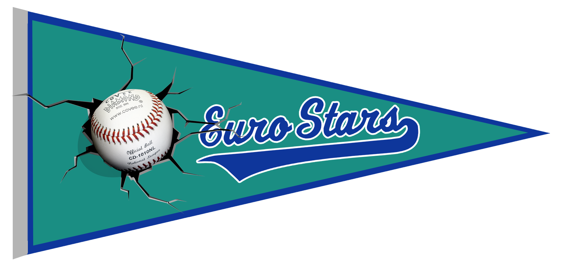 Banderin Euro Stars