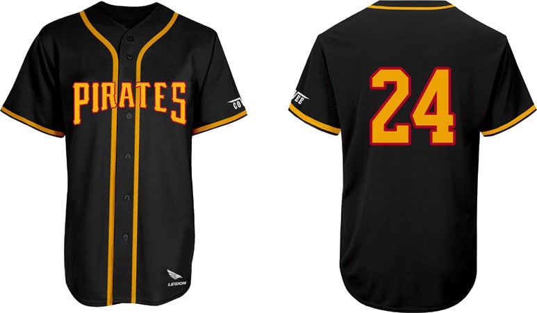 Fürth Pirates Jersey: Flatback Mesh