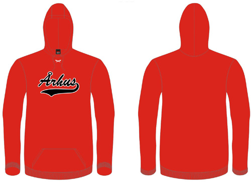 Arhus Hoodie: Rood