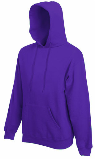 Capuchon Sweater Paars
