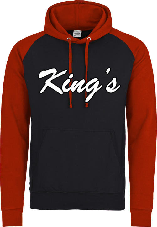King's College Contrast Hoodie